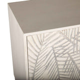 Fern 57" Sideboard with Three Doors in Coastal White by Home Trends & Design at Eve Furniture
