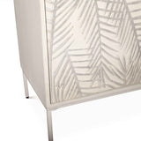 Fern 57" Sideboard with Three Doors in Coastal White by Home Trends & Design at Eve Furniture