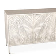 Fern 57" Sideboard with Three Doors in Coastal White by Home Trends & Design at Eve Furniture