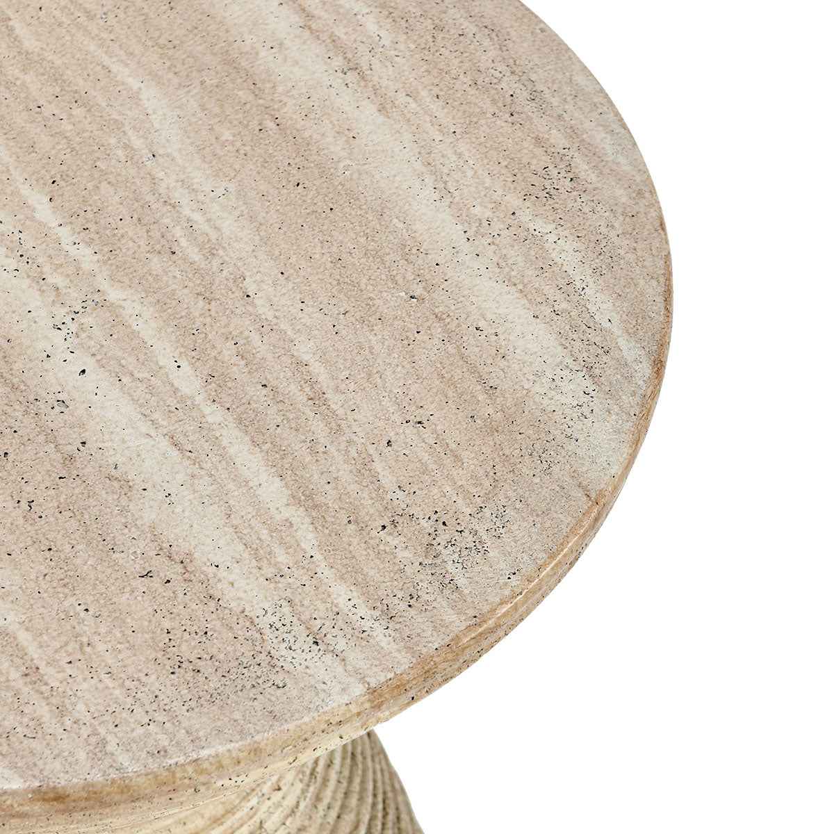 Fern Beige Outdoor Accent Table by Classic Home at Eve Furniture