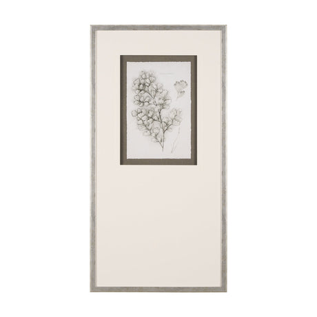 Fern Study IV (Capillus Veneris) Mercana Studio Hand Embelished Framed Art Print Matted under Glass by Mercana at Eve Furniture