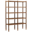 Fernandez Bookcase, Brown by Dovetail at Eve Furniture
