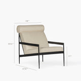 Ferra Hammered Chair by Co.House Designs at Eve Furniture