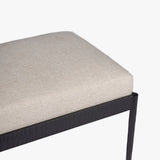 Ferra Hammered Ottoman by Co.House Designs at Eve Furniture