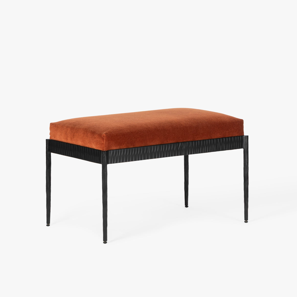 Ferra Hammered Ottoman by Co.House Designs at Eve Furniture