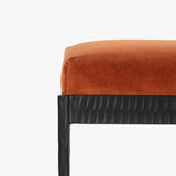 Ferra Hammered Ottoman by Co.House Designs at Eve Furniture