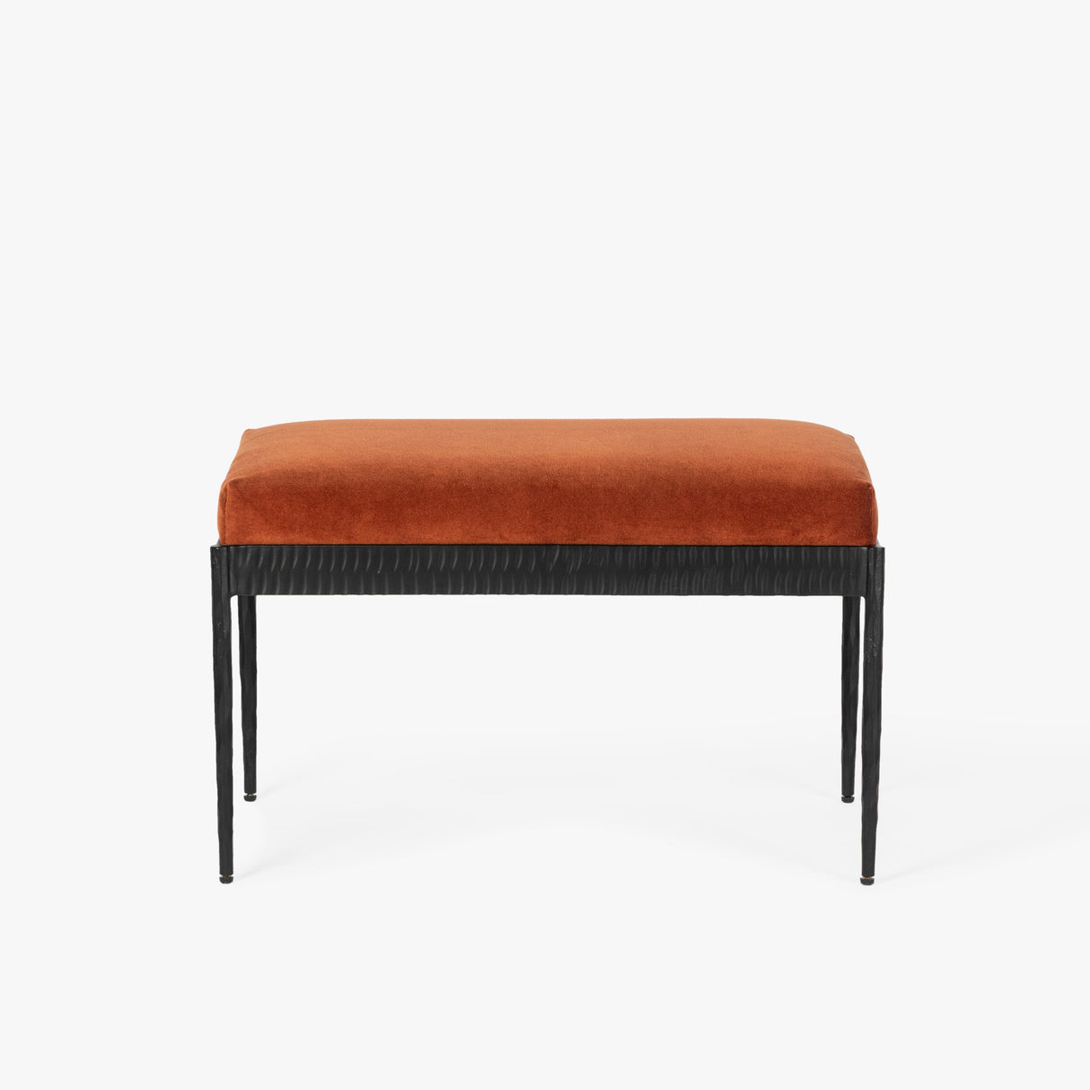 Ferra Hammered Ottoman by Co.House Designs at Eve Furniture