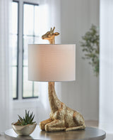 Ferrison Gold Finish Table Lamp by Ashley at Eve Furniture