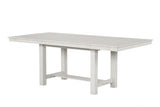 Ferrone Rustic White Oak 7-Piece Dining Table Set by Furniture of America at Eve Furniture