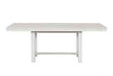 Ferrone Rustic White Oak 7-Piece Dining Table Set by Furniture of America at Eve Furniture