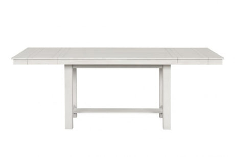 Ferrone Rustic White Oak 7-Piece Dining Table Set by Furniture of America at Eve Furniture
