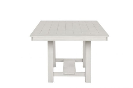 Ferrone Rustic White Oak 7-Piece Dining Table Set by Furniture of America at Eve Furniture
