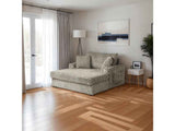 Ferryhill Light Brown 2-Arm Chaise by Furniture of America at Eve Furniture