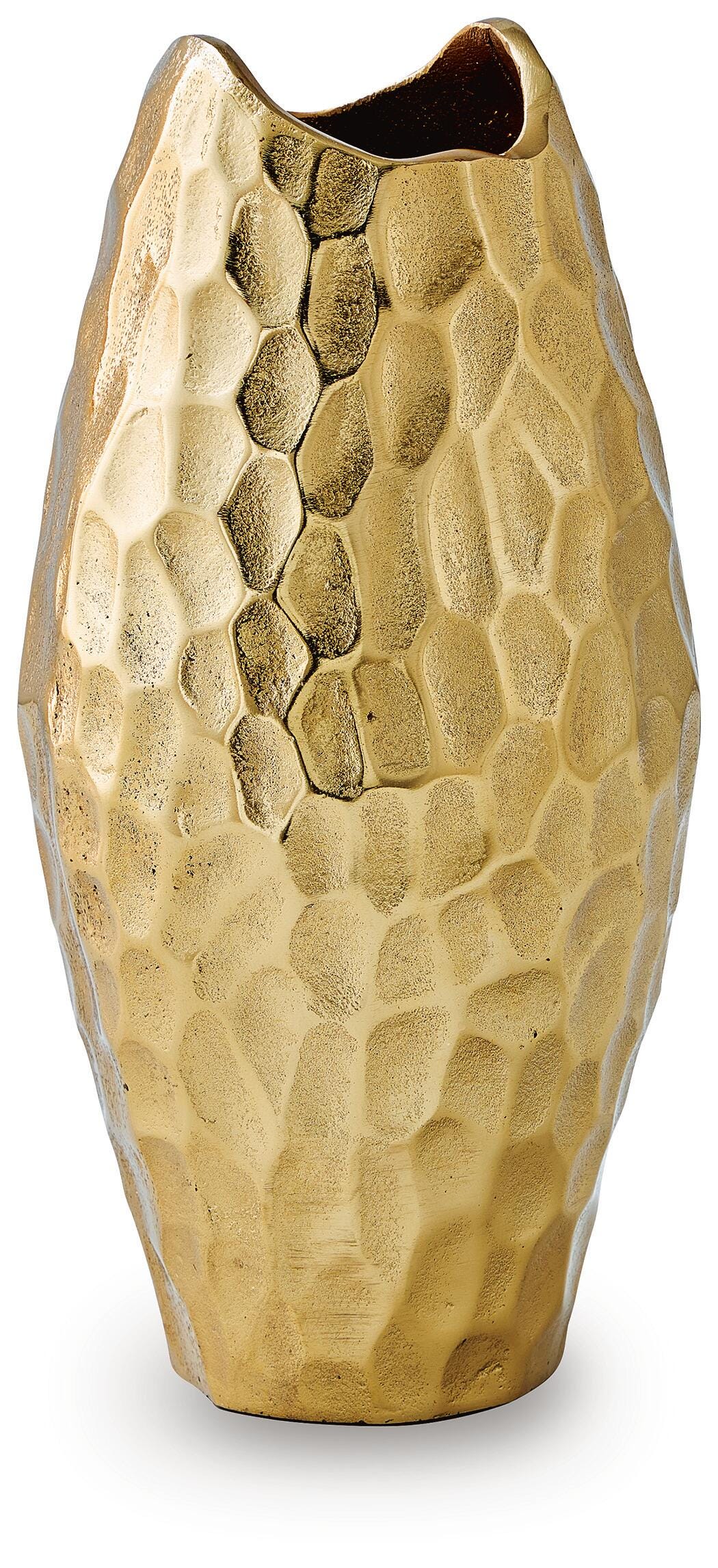 Ferryndale Gold Finish Vase by Ashley at Eve Furniture
