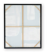Feyville Black & Brown &Cream Wall Art by Ashley at Eve Furniture