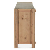 Flagstaff 72" Dresser in Natural Distressed Oak by Home Trends & Design at Eve Furniture