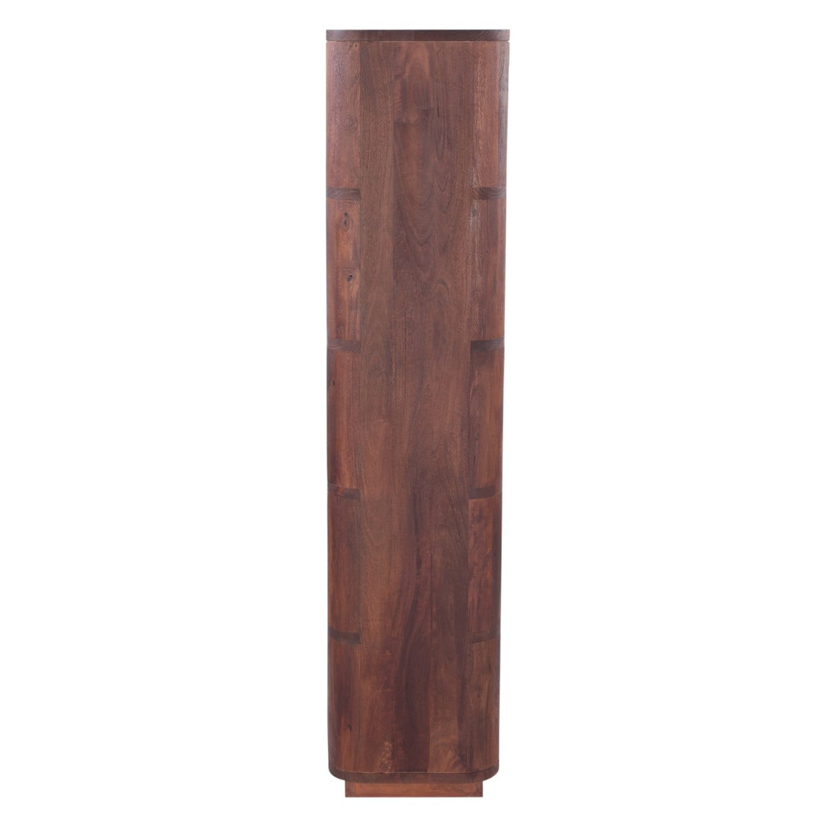 Henderson 69" Tall Bookshelf in Pecan Brown Sandblasted