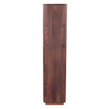 Henderson 69" Tall Bookshelf in Pecan Brown Sandblasted