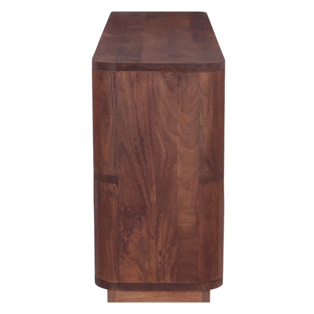 Henderson 67" Console Table in Pecan Brown Sandblasted