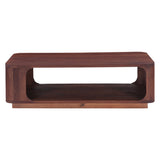 Henderson 51" Coffee Table in Pecan Brown Sandblasted