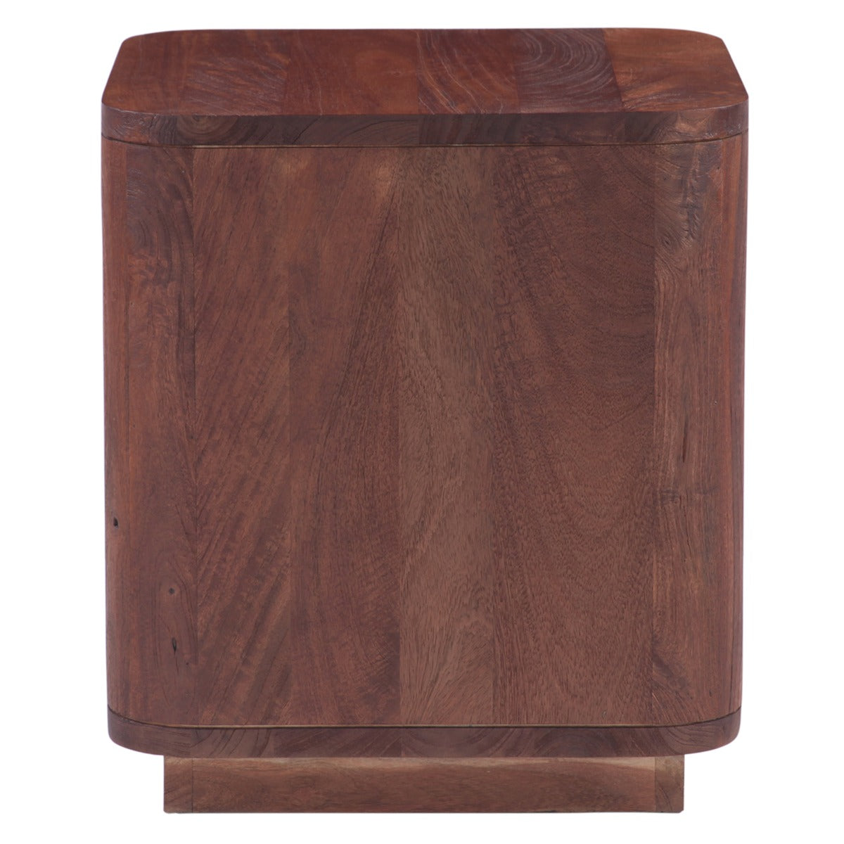 Henderson 21" Side Table in Pecan Brown Sandblasted