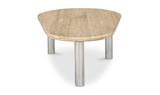 Fia Coffee Table - Beige Travertine by Moe's Home at Eve Furniture