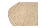 Fia Coffee Table - Beige Travertine by Moe's Home at Eve Furniture