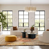 Fickle Cream Boucle 2-Piece Modular Sofa by TOV Furniture at Eve Furniture