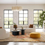 Fickle Cream Boucle 2-Piece Modular Sofa by TOV Furniture at Eve Furniture