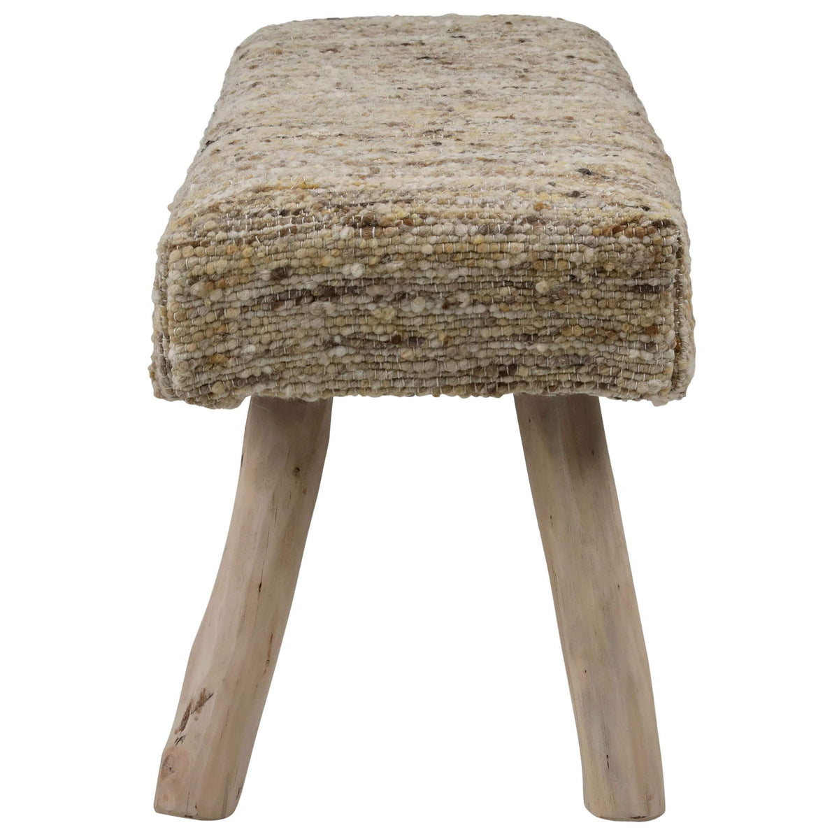 Fidel Bench, Natural by Dovetail at Eve Furniture