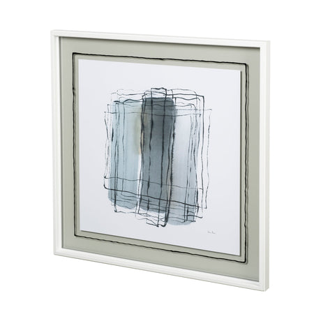 Field II by Silvia Krause a Hand Embellished Textured Framed Art Print Matted under Glass by Mercana at Eve Furniture