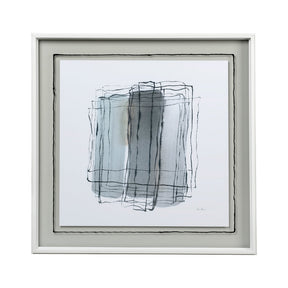 Field II by Silvia Krause a Hand Embellished Textured Framed Art Print Matted under Glass by Mercana at Eve Furniture