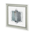 Field III by Silvia Krause a Hand Embellished Textured Framed Art Print Matted under Glass by Mercana at Eve Furniture