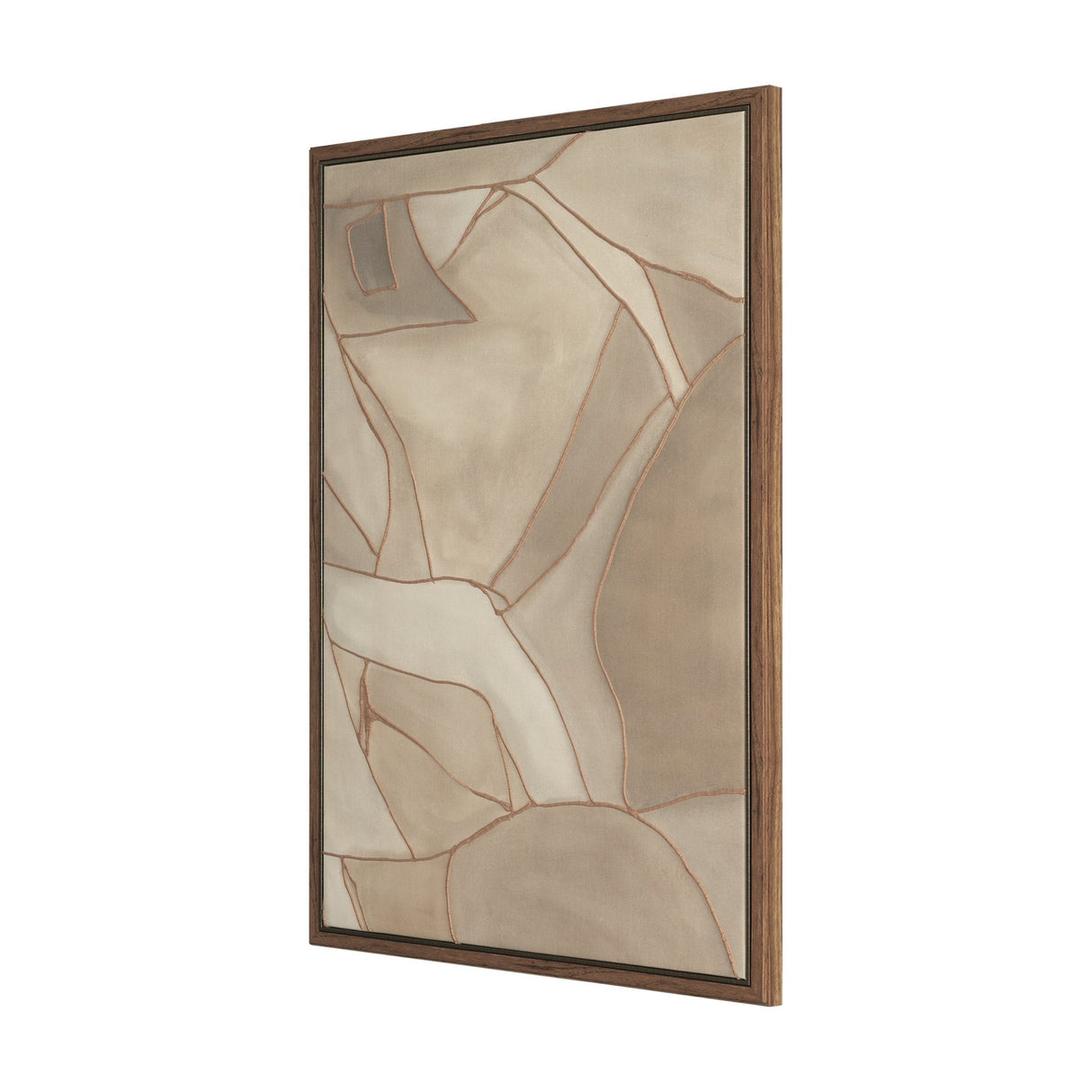 Field Patchwork I by Mercana Studio Handmade Original Framed Canvas Artwork by Mercana at Eve Furniture