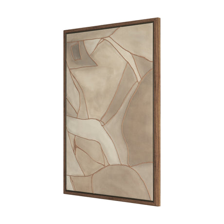 Field Patchwork I by Mercana Studio Handmade Original Framed Canvas Artwork by Mercana at Eve Furniture