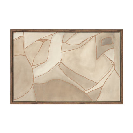 Field Patchwork I by Mercana Studio Handmade Original Framed Canvas Artwork by Mercana at Eve Furniture