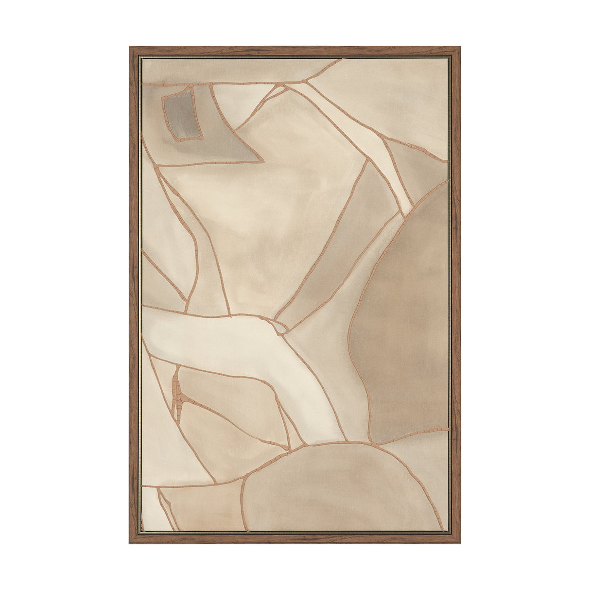 Field Patchwork I by Mercana Studio Handmade Original Framed Canvas Artwork by Mercana at Eve Furniture