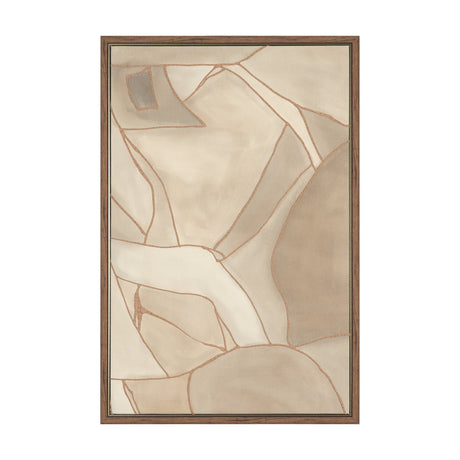 Field Patchwork I by Mercana Studio Handmade Original Framed Canvas Artwork by Mercana at Eve Furniture
