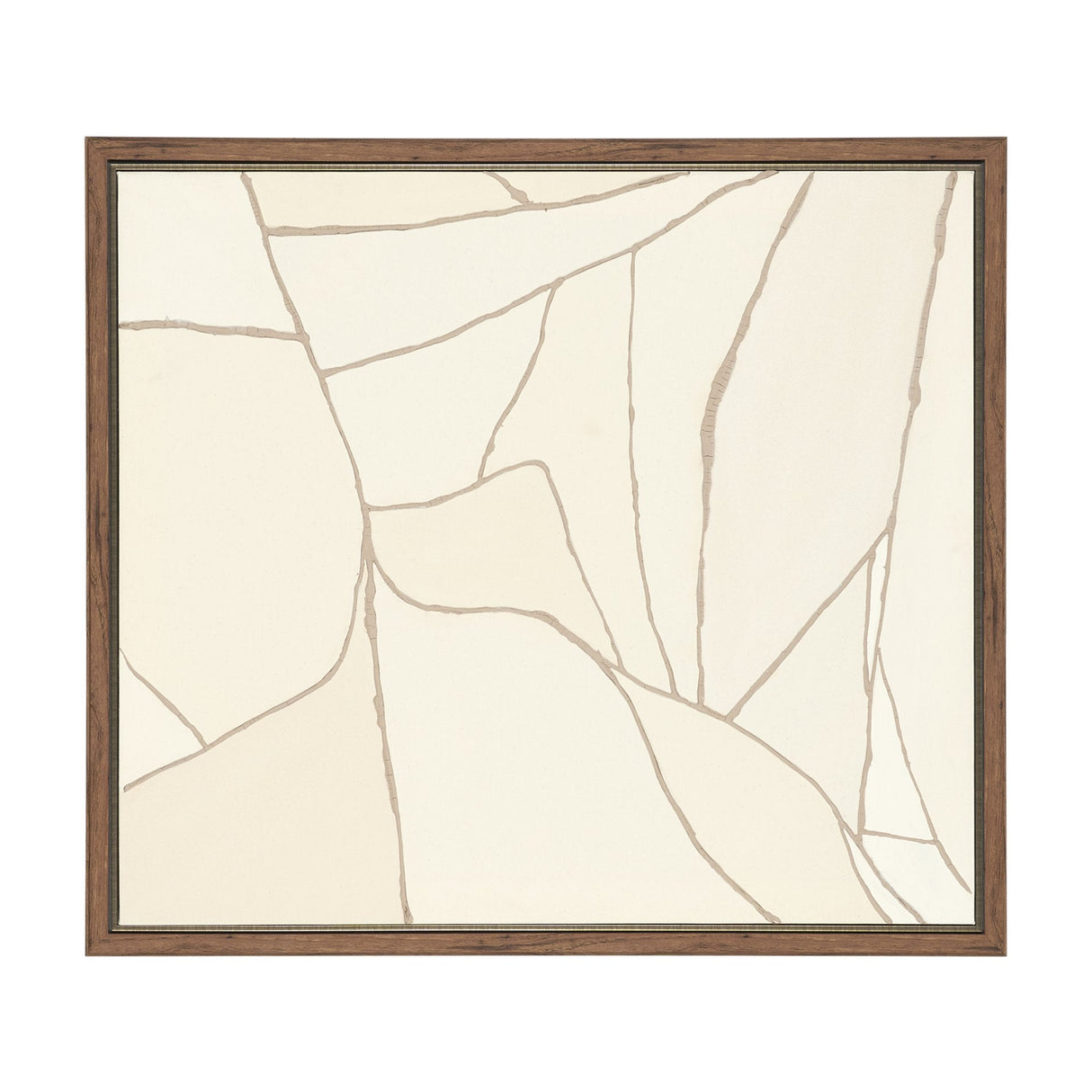 Field Patchwork II by Mercana Studio Handmade Original Framed Canvas Artwork by Mercana at Eve Furniture