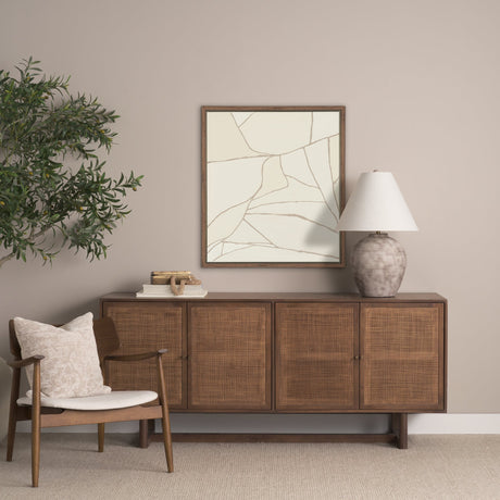 Field Patchwork II by Mercana Studio Handmade Original Framed Canvas Artwork by Mercana at Eve Furniture