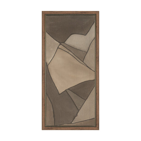 Field Patchwork III by Mercana Studio Handmade Original Framed Canvas Artwork by Mercana at Eve Furniture