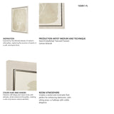 Field Study I: Growth by Mercana Studio Hand-Embellished Textured Framed Canvas Artwork by Mercana at Eve Furniture