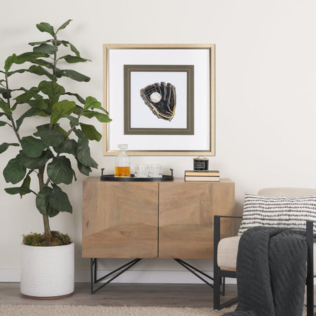 Fielders Choice by Mercana Studio a Framed Photo Art Print Matted under Glass by Mercana at Eve Furniture