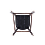 Fifth Avenue Faux Leather Barstool in Pebble Grey by Manhattan Comfort at Eve Furniture