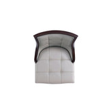 Fifth Avenue Faux Leather Counter Stool in Light Grey (set of 3) by Manhattan Comfort at Eve Furniture