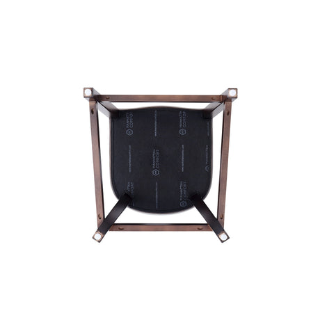 Fifth Avenue Faux Leather Counter Stool in Pebble Grey by Manhattan Comfort at Eve Furniture