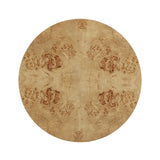 Fig Natural Burl Drum Coffee Table by TOV Furniture at Eve Furniture