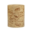 Fig Natural Burl Drum Side Table by TOV Furniture at Eve Furniture