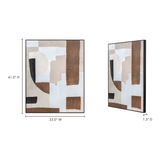 Fina 2 Wall Décor by Moe's Home at Eve Furniture