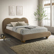 Finamore Brown Bed Queen by Furniture of America at Eve Furniture